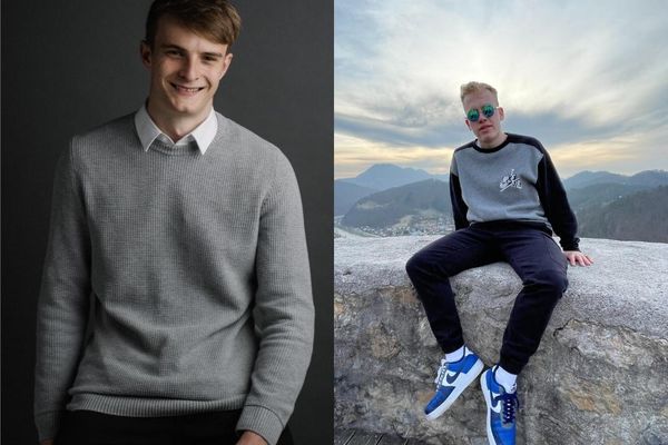 DUNKING DEVILS, Nik in Peter